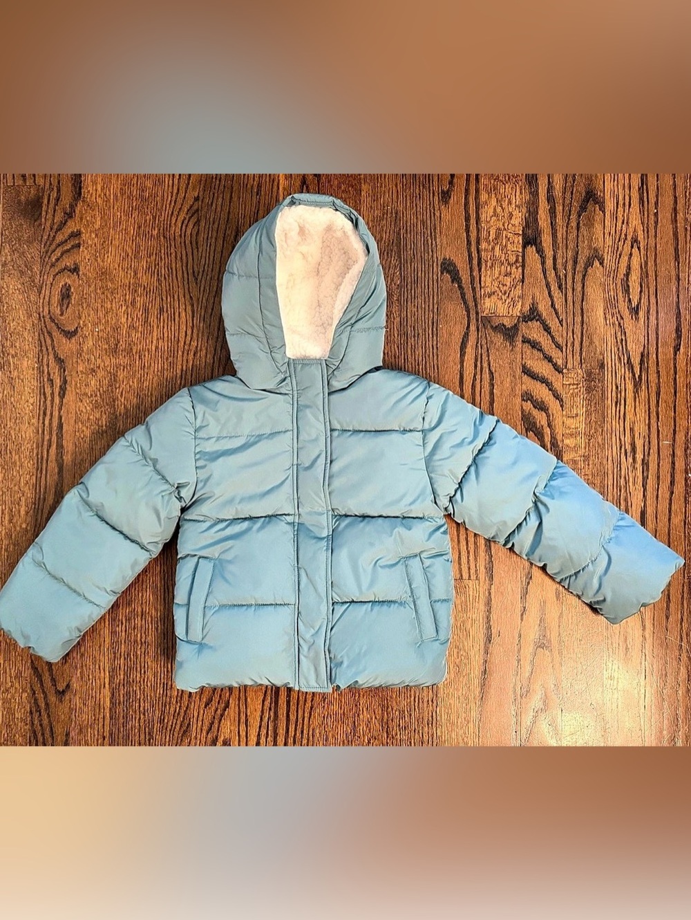 The Children's Place Girls Sherpa Lined Puffer Jacket XS (4)